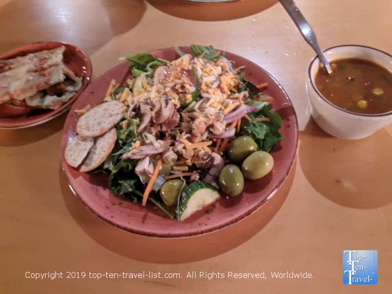 Fresh salad bar at Roost in Greenville, South Carolina