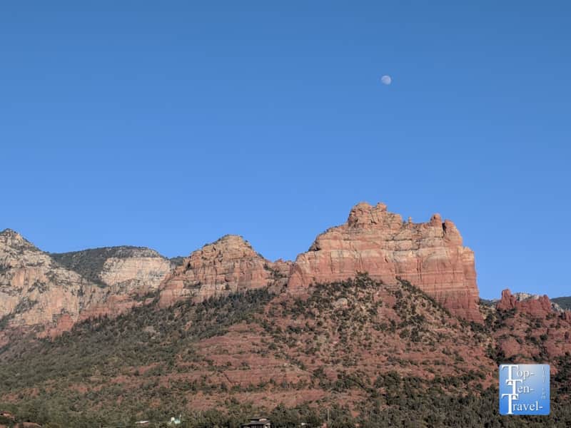 Gorgeous red rock scenery in Uptown Sedona 
