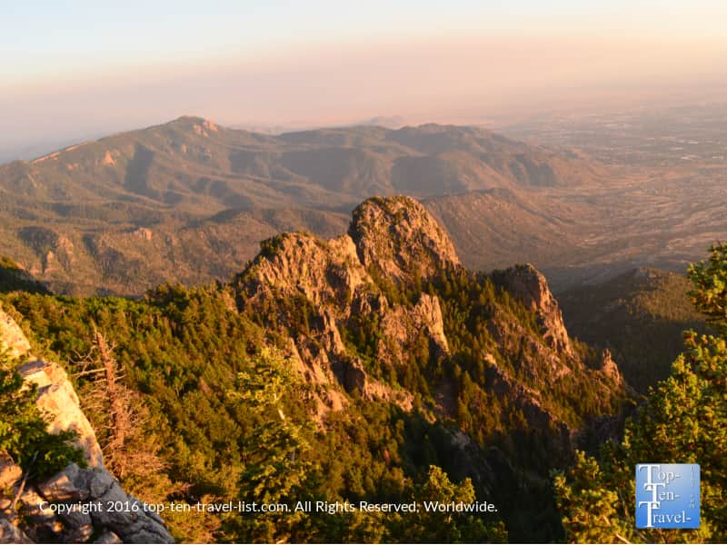 Sandia mountains of Albuquerque, New Mexico