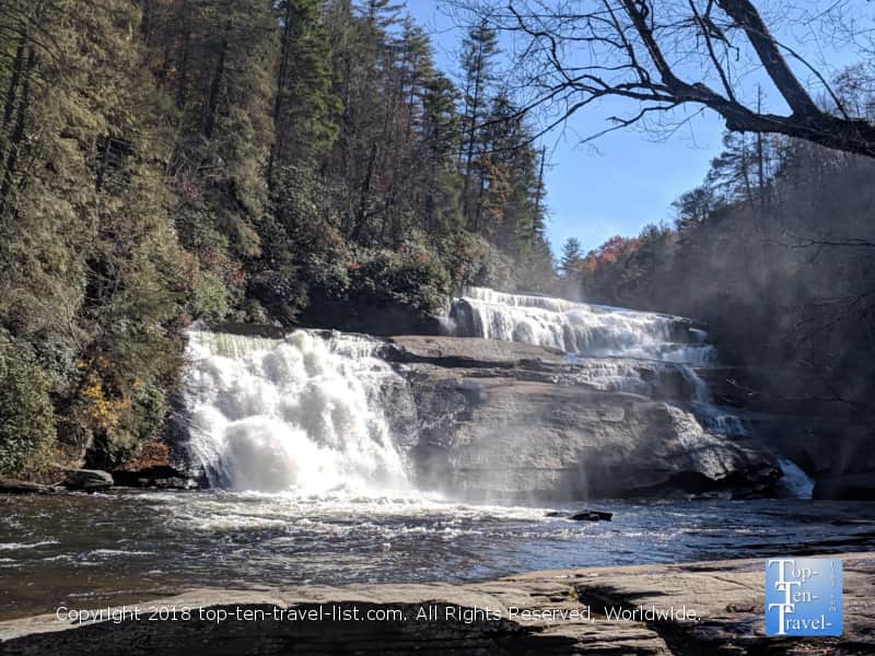 Triple Falls hike at the Dupont State Forest 