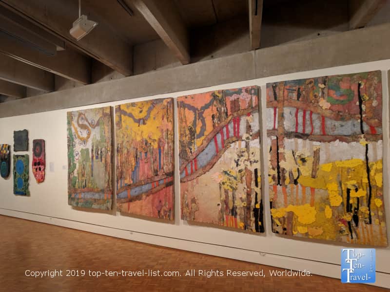 Beautiful exhibit at the Greenville County Museum of Art