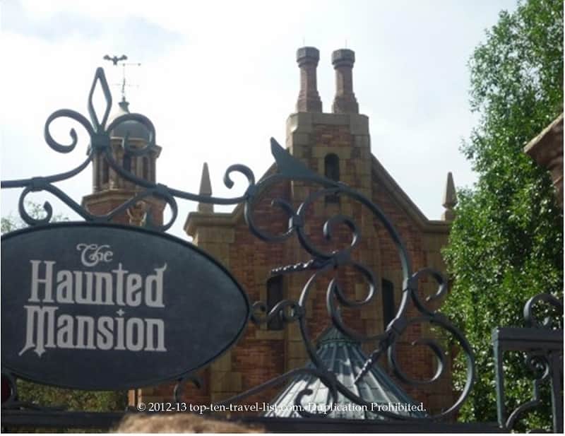 The Haunted Mansion at Disney's Magic Kingdom in Orlando, Florida