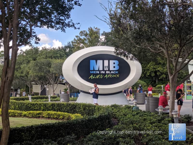 Men in Black Alien Attack ride at Universal Studios in Orlando, Florida