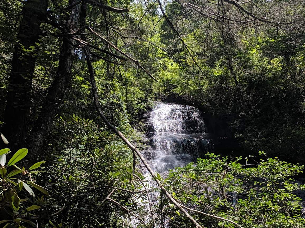Miuka Falls in Upstate South Carolina
