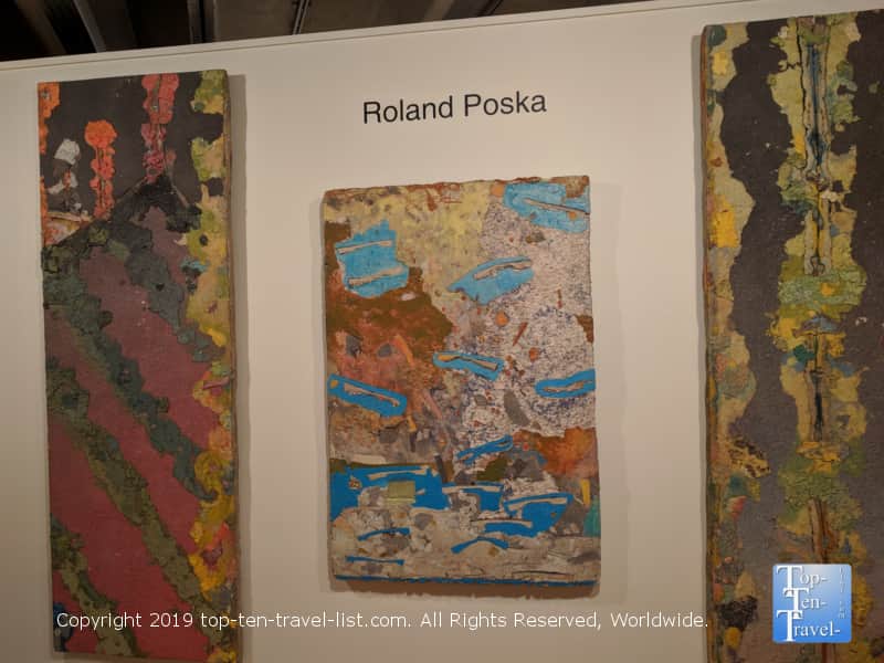 Roland Poska exhibit at the Greenville County Museum of Art
