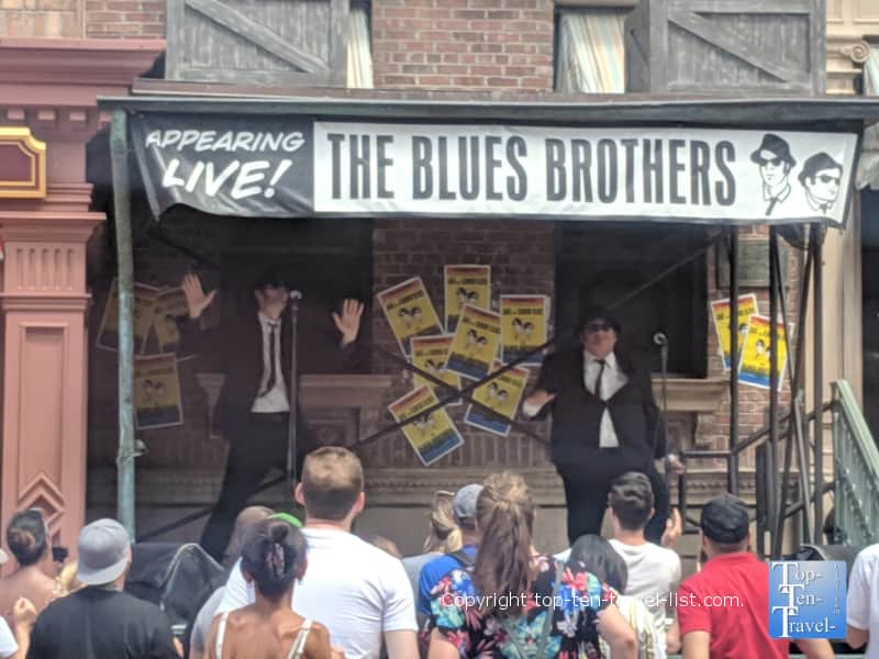 Blues Brothers show at Universal Studios in Orlando