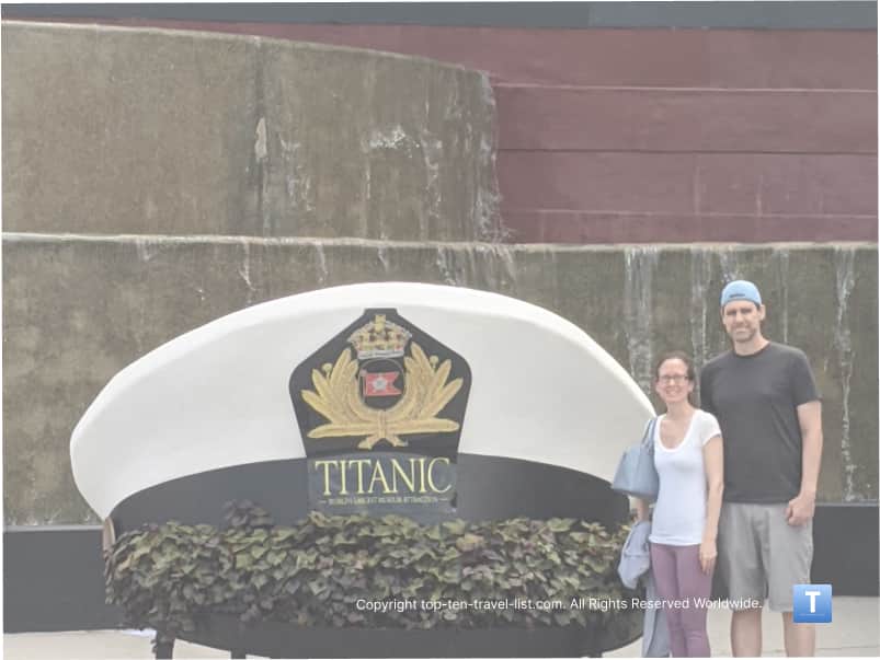 Titanic museum in Gatlinburg