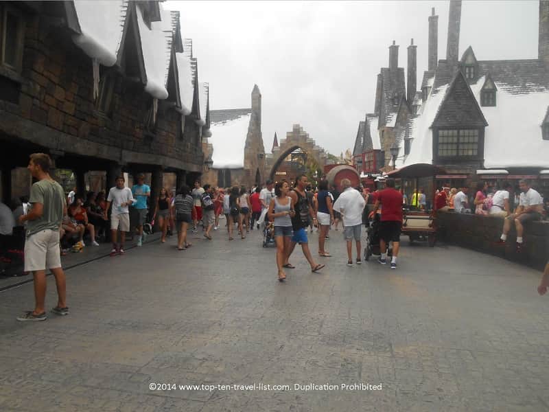 Hogsmeade at the Wizarding World of Harry Potter at Islands of Adventure in Orlando, FLorida