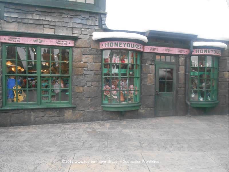 Honeydukes at Hogsmeade - the Wizarding World of Harry Potter at Islands of Adventure in Orlando, Florida