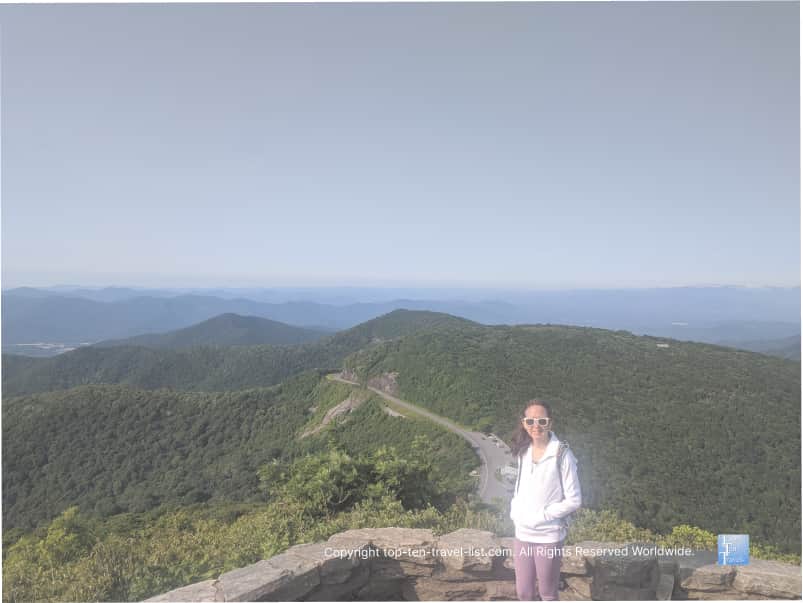 Gorgeous overlook on the Parkway