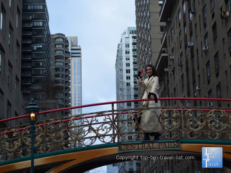 Lea Michele in the Macy's Thanksgiving Day Parade 