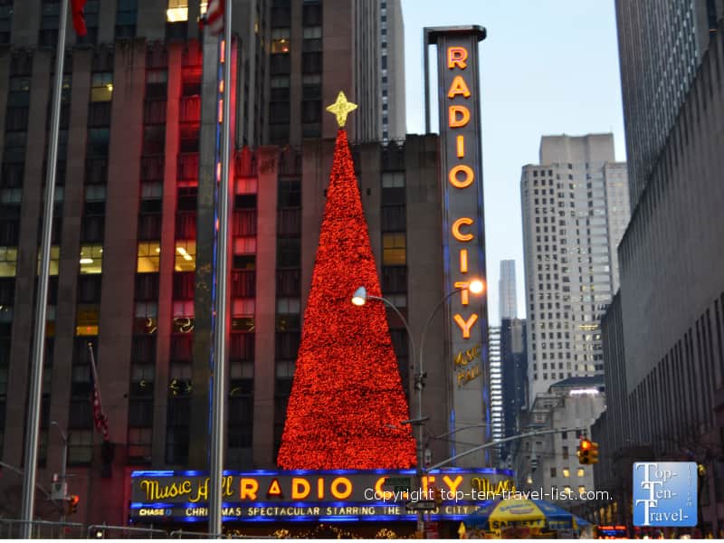 Christmas at Radio City Music Hall in NYC
