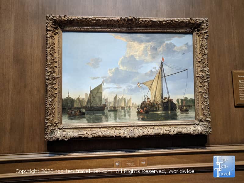 Aelbert Cuyp painting at the National Gallery of Art west building in Washington D.C.