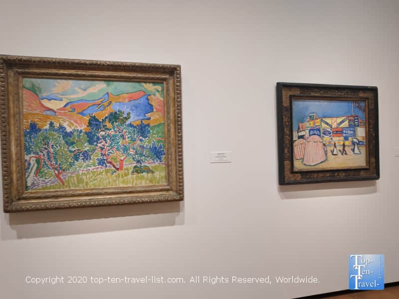 Andre Derain painting at the National Gallery of Art East building in Washington D.C.