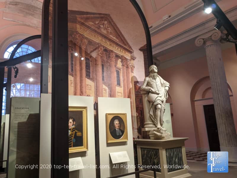 Sculpture and portraits at Second Bank Gallery in Philly