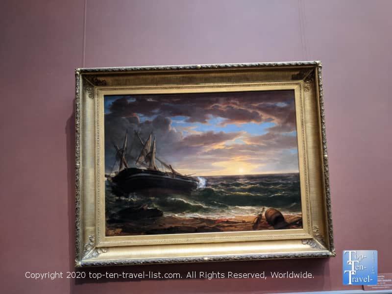 Asher Durand painting at the National Gallery of Art west building in Washington D.C.