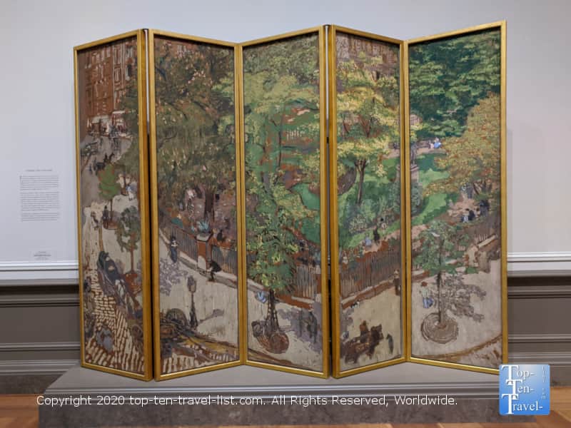 Beautiful art piece at the National Gallery of Art west building in Washington D.C.
