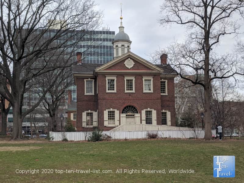 Carpenter's Hall in Old City Philadelphia