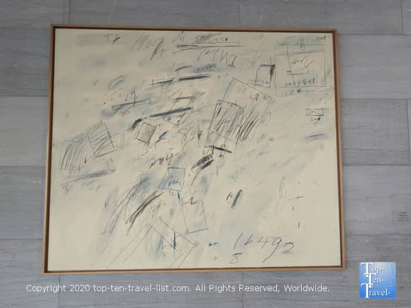 Contemporary art at the National Gallery of Art east building in Washington D.C.