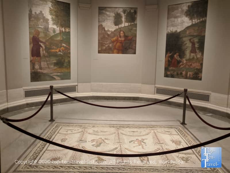 Gorgeous mosaic at the National Gallery of Art west building in Washington D.C.