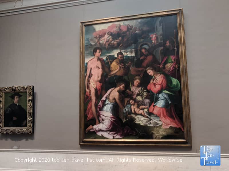 Painting at the National Gallery of Art west building in Washington D.C.