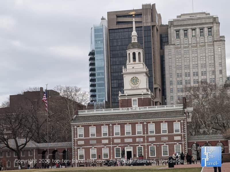 Independence Hall in Old City Philadelphia