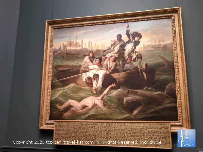 John Singleton Copley artwork at the National Gallery of Art west building in Washington D.C.