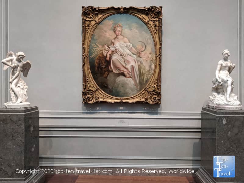 Lovely artwork and sculptures at the National Gallery of Art west building in Washington D.C.