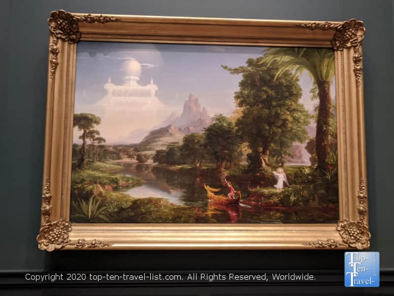 Spectacular artwork at the National Gallery of Art west building in Washington D.C.