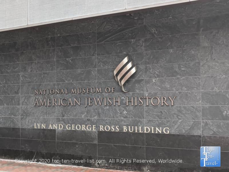 National Museum of American Jewish History in Old City Philadelphia