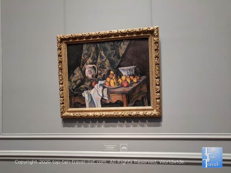 Paul Cezanne painting at the National Gallery of Art west building in Washington D.C.