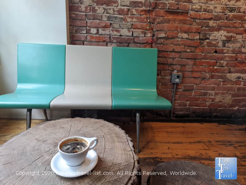 Fantastic Americano at Menagerie  Coffee in Old City Philadelphia