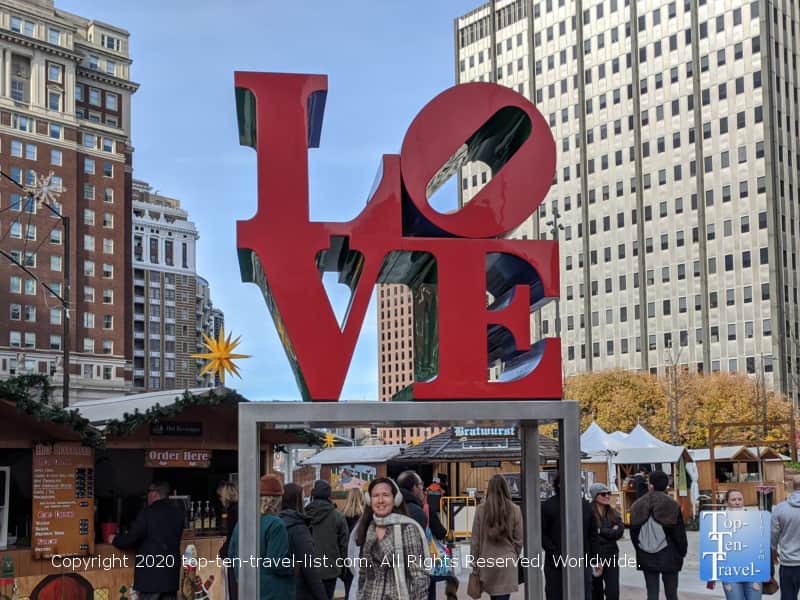 Love sculpture in Philadelphia