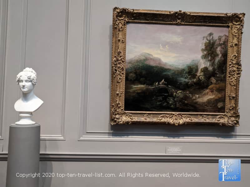 Thomas Gainsborough painting at the National Gallery of Art west building in Washington D.C.