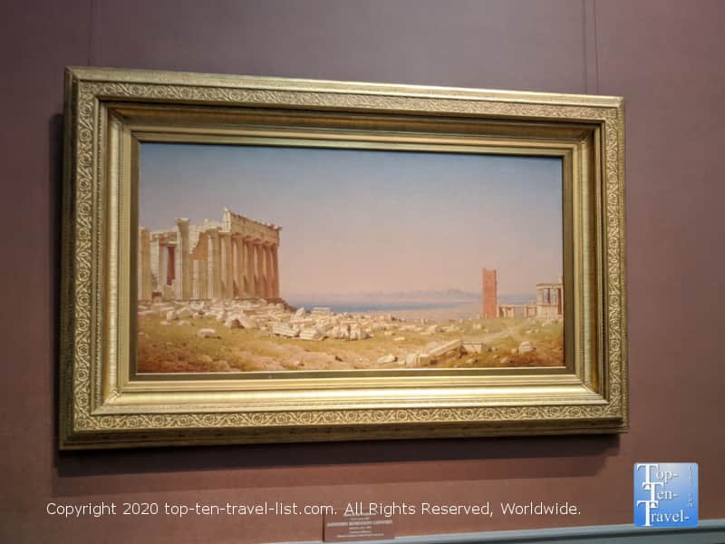 Sanford Gifford artwork at the National Gallery of Art west building in Washington D.C.