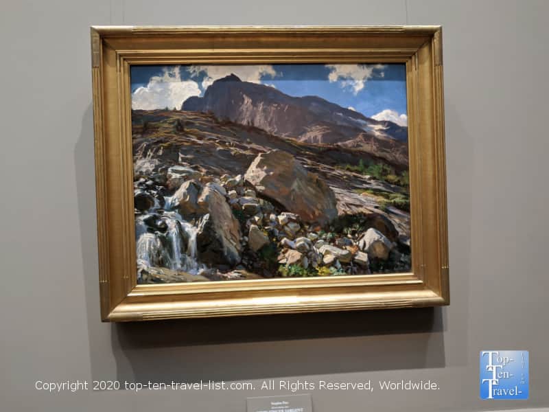 John Singer Sargent painting at the National Gallery of Art west building in Washington D.C.