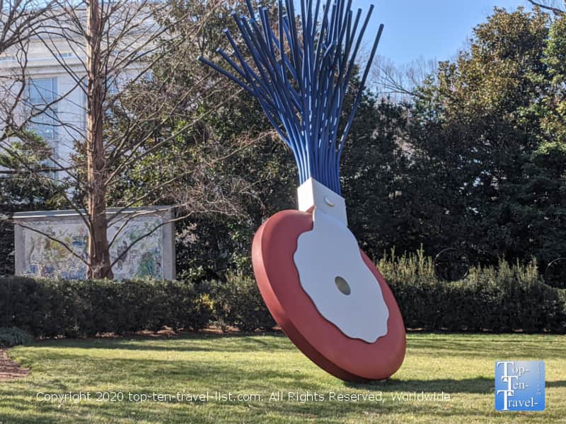 Outdoor sculpture at the National GAllery of Art in D.C.