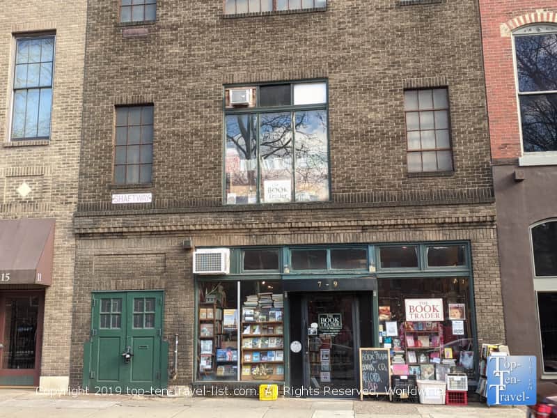 The Book Trader used bookshop in Old City Philadelphia