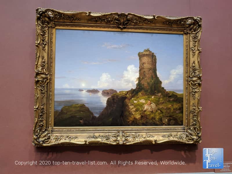 Thomas Cole painting at the National Gallery of Art west building in Washington D.C.