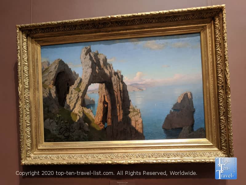 William Haseltine painting at the National Gallery of Art west building in Washington D.C.