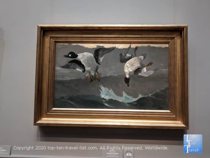 Winslow Homer painting at the National Gallery of Art west building in Washington D.C.
