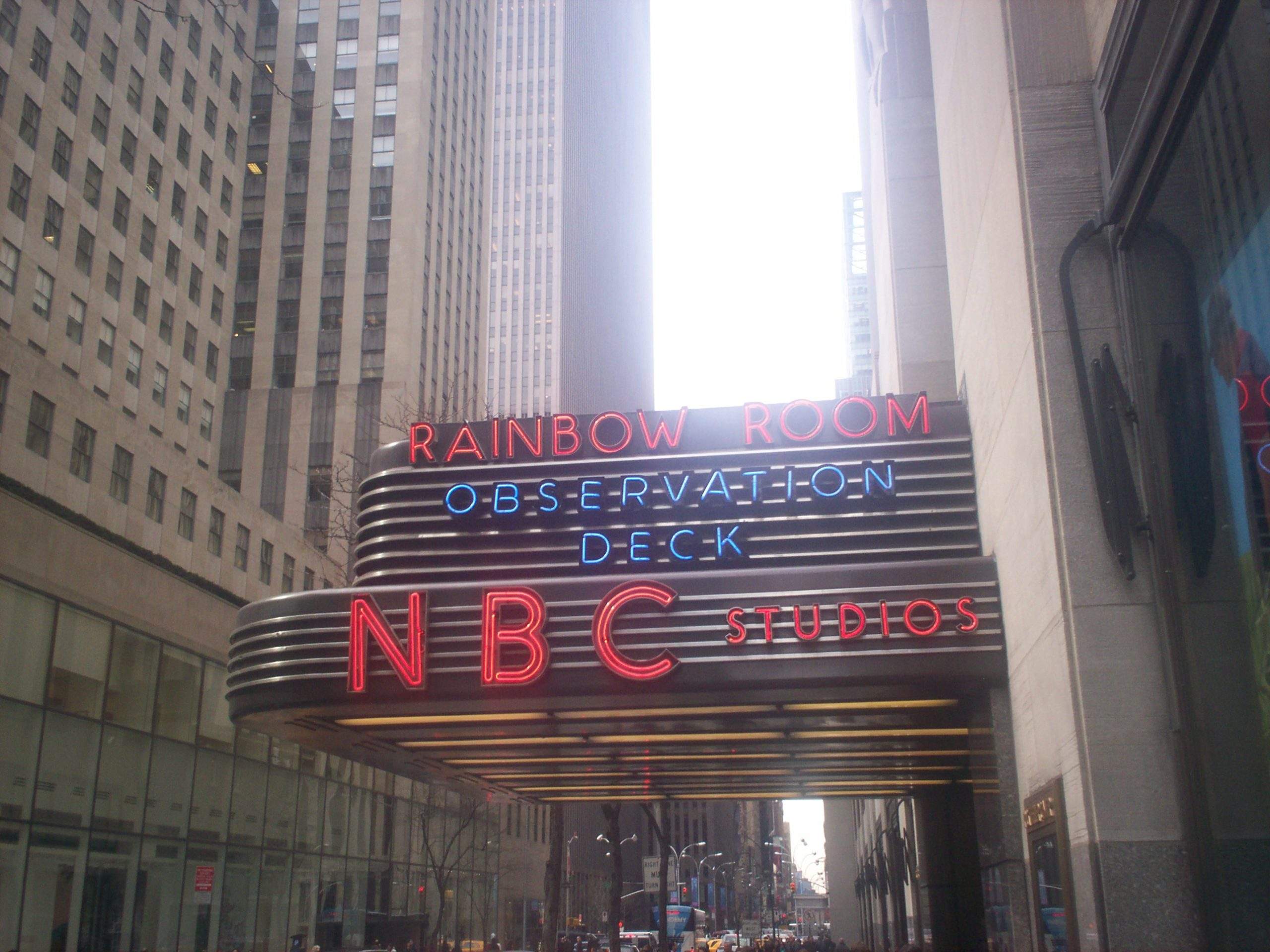 NBC studios in New York City