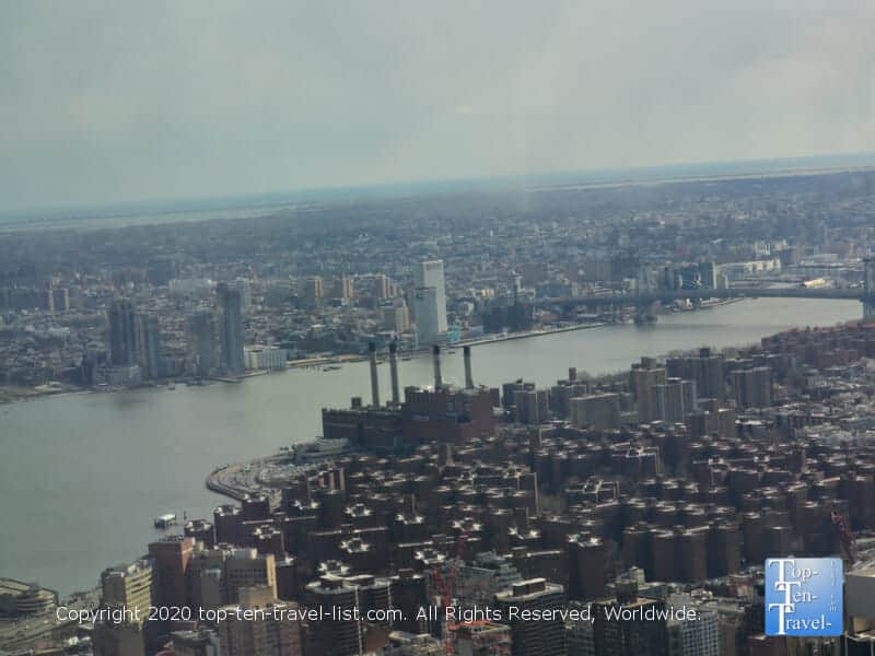 Amazing views via the 86th floor of the Empire State building