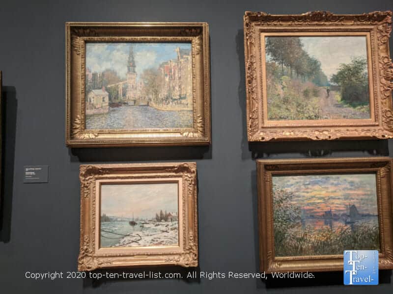 Gorgeous paintings by Claude Monet at the Philadelphia Museum of Art