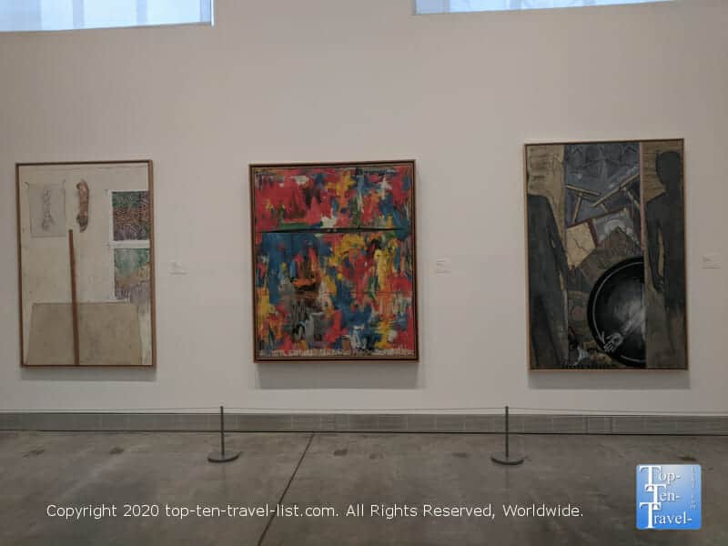 Contemporary art pieces at the Philadelphia Museum of Art 