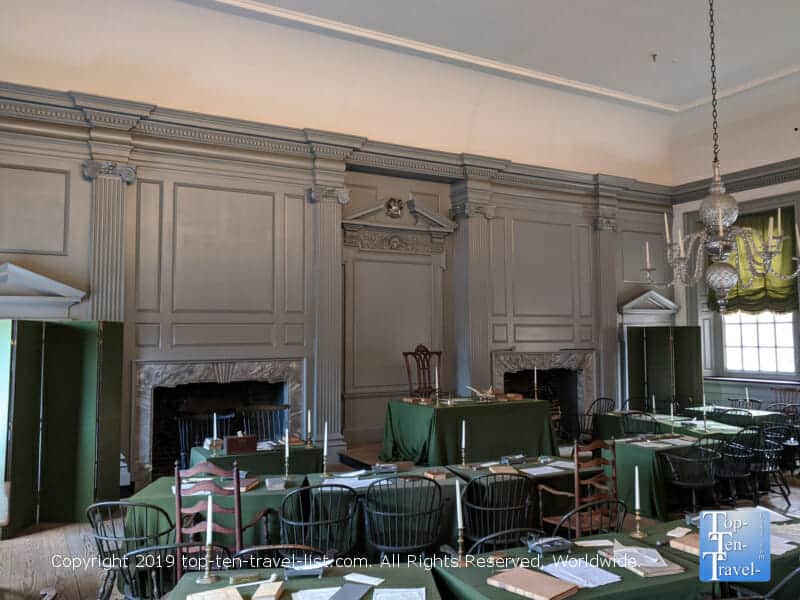 Independence Hall in Old City Philadelphia 