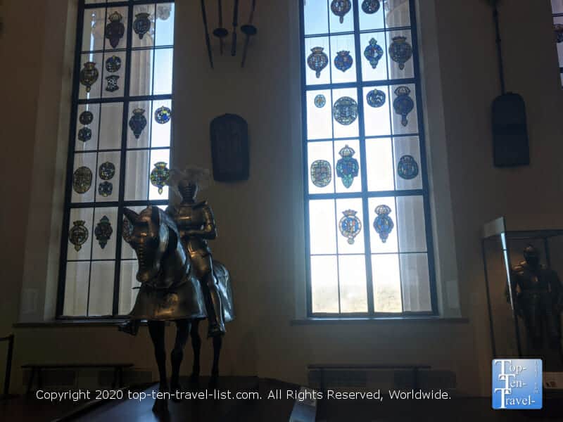 Arms and Armour gallery at the Philadelphia Museum of Art