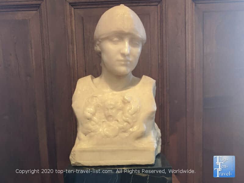 Minerva statue at The Rodin Museum in Philadelphia 
