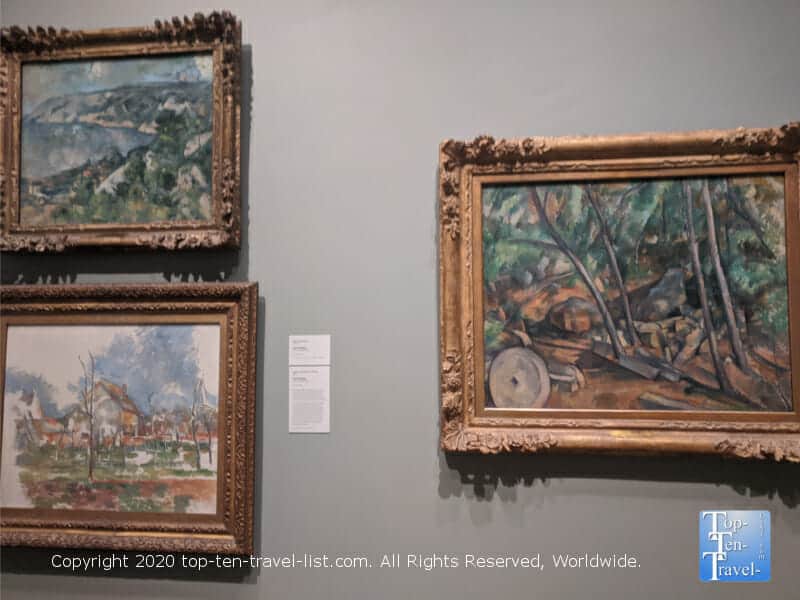 Paul Cezanne artwork at Philadelphia Museum of Art