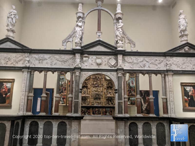 Religious art galleries at the Philadelphia Museum of Art 